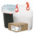 Heavy-Duty Trash Bags, 13 gal, 0.9 mil, 24.5" x 27.38", White, 50 Bags/Roll, 4 Rolls/Box [SKU: WBI1DK200]