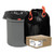 Heavy-Duty Trash Bags, 33 gal, 1.2 mil, 33.5" x 38", Black, 25 Bags/Roll, 6 Rolls/Box [SKU: WBI1DTL150]