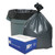 Can Liners, 60 gal, 1.55 mil, 39" x 56", Gray, 10 Bags/Roll, 5 Rolls/Carton [SKU: WBIPLA6070]