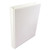 A4 International Round Ring View Binder, 4 Rings, 3" Capacity, 11.63 x 8.13, White [SKU: WLJ40833]