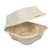 Fiber Hinged Burger Box Containers, 6 x 6 x 3, Natural, Paper, 500/Carton [SKU: WORTOSCU15B]