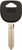 HY-KO 12005B102 Key Blank, Brass, Nickel [SKU: ORG8140543]