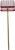 FORTEX-FORTIFLEX 1308102 Stall Fork, Plastic Tine, Polycarbonate Handle, Red [SKU: ORG6923619]