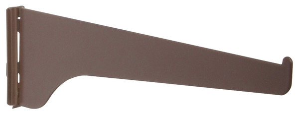 Knape & Vogt 180 180 BN 10 Shelf Bracket, 320 lb, 10 in L, Steel [SKU: ORG7192958]