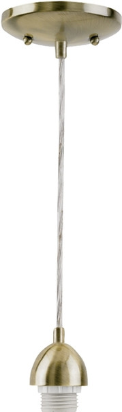 Westinghouse 7028700 Mini Pendant Light Fixture, 1-Lamp, Incandescent Lamp, Antique Brass Fixture [SKU: ORG6866479]