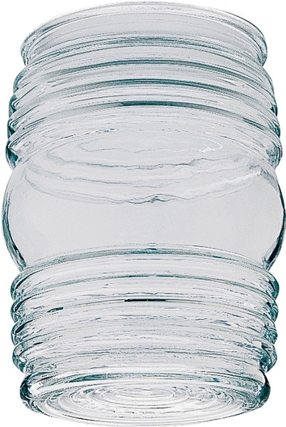Westinghouse 8561700 Light Shade, 3-5/8 in Dia, Jelly Jar, Glass, Clear [SKU: ORG8357436]