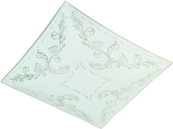 Westinghouse 8180700 Light Shade/Diffuser, Square, Glass, Clear [SKU: ORG8357527]