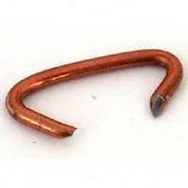 SEYMOUR 69027 Hog Ring, 12.5 ga Wire, Steel, Copper [SKU: ORG8446049]