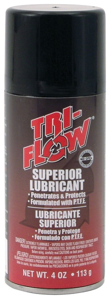 Tri-Flow TF20009 Lubricant, 4 oz Aerosol Can, Liquid [SKU: ORG6834154]