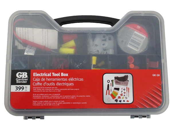 GB GK-50N Electrical Tool Box, 2-Compartment [SKU: ORG6443022]