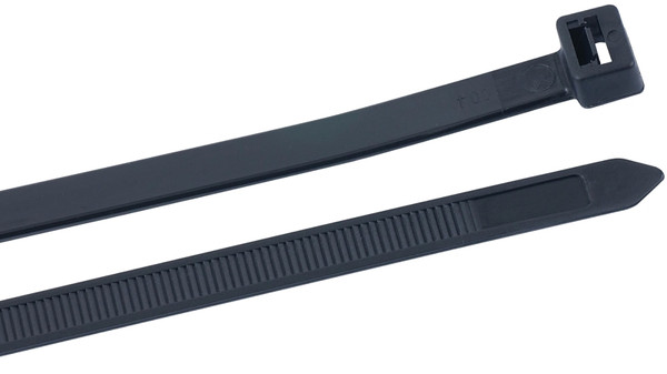GB 46-424UVB Cable Tie, 6/6 Nylon, Black [SKU: ORG4244729]