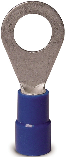 GB 20-105 Ring Terminal, 600 V, 16 to 14 AWG Wire, 12 to 1/4 in Stud, Vinyl Insulation, Copper Contact, Blue [SKU: ORG3616497]