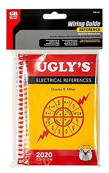 GB ERB-UG How-To Book, Ugly's Electrical References, Author: George V. Hart, English, Paperback Binding, 186-Page [SKU: ORG7296197]