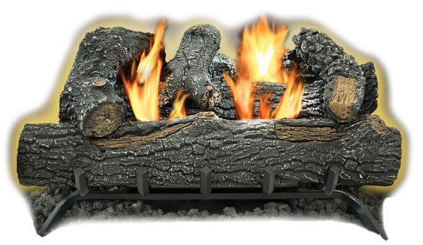 Kozy World GLD2455T Gas Log Set, 13 in L, 24 in W [SKU: ORG3232931]