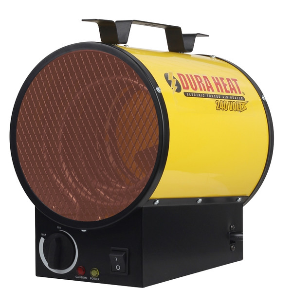 Dura Heat EUH4000 Air Heater, 20 A, 240 V, 3750 W, 12,800 Btu Heating, Yellow [SKU: ORG1416874]