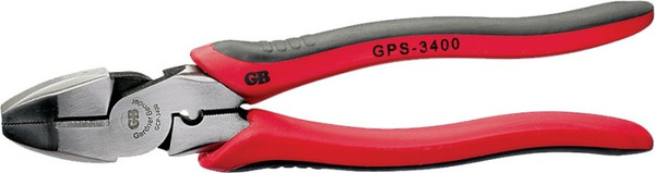 GB GCP-3400 Plier and Crimping Tool, 9-1/2 in OAL, Gripper Handle [SKU: ORG0931519]