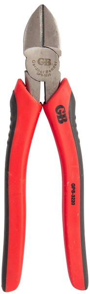 GB GPS-3220 Cutting Plier, 8 in OAL, 1 in Jaw Opening, Black/Red Handle, Comfort-Grip Handle [SKU: ORG7622525]