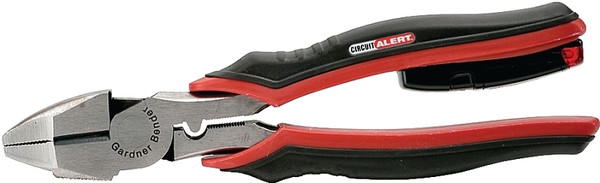 GB GPT-90 Lineman's Plier, 9 in OAL, 1-1/8 in Jaw Opening, Red Handle, Comfort-Grip Handle, 1-1/4 in W Jaw [SKU: ORG6490486]