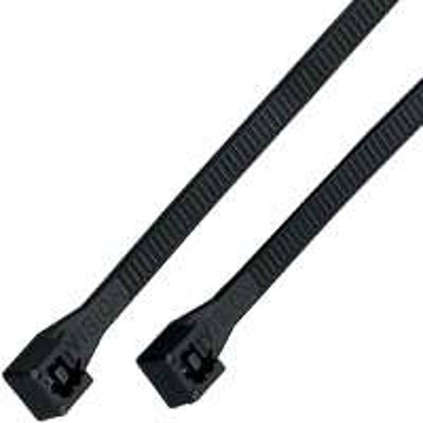 BLK CABLE TIE ASSORTMENT 200PK [SKU: ORG7026958]