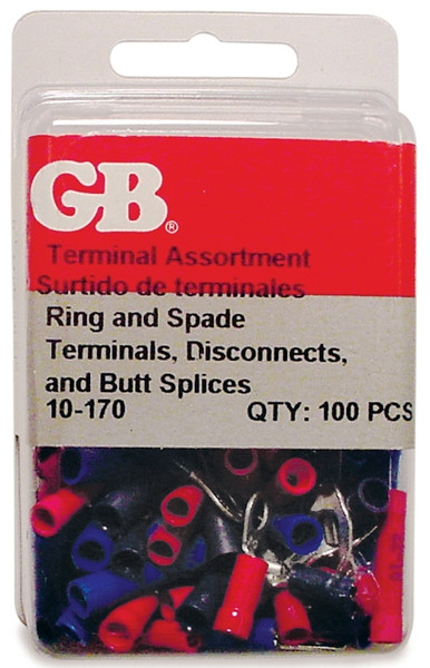 GB 10-170 Terminal Kit, 22 to 14 AWG Wire, Assorted [SKU: ORG6111231]