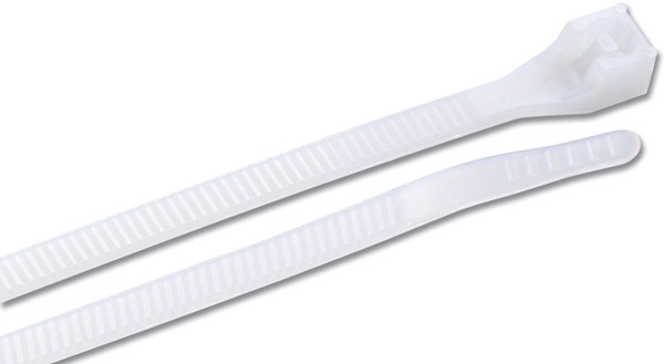 GB 46-210 Cable Tie, Double-Lock Locking, Nylon, Natural [SKU: ORG0975748]