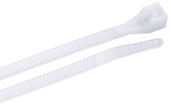 GB 46-308 Cable Tie, Double-Lock Locking, 6/6 Nylon, Natural [SKU: ORG0975730]