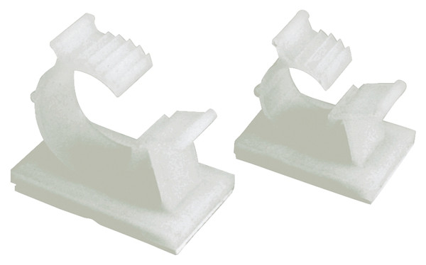 GB GKK-1575 Cable Holder, 3/4 in Max Bundle Dia, Nylon/Plastic, White [SKU: ORG6311013]
