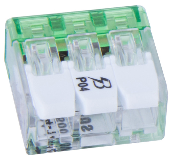 GB 19-PCL3 3-Port Lever Connector, 24 to 14 AWG Wire, 3 -Pole [SKU: ORG7753429]