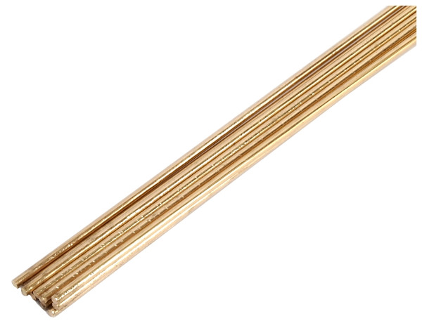 Forney 47300 Gas Brazing Rod, 1/8 in Dia, 18 in L, Brass [SKU: ORG8917130]