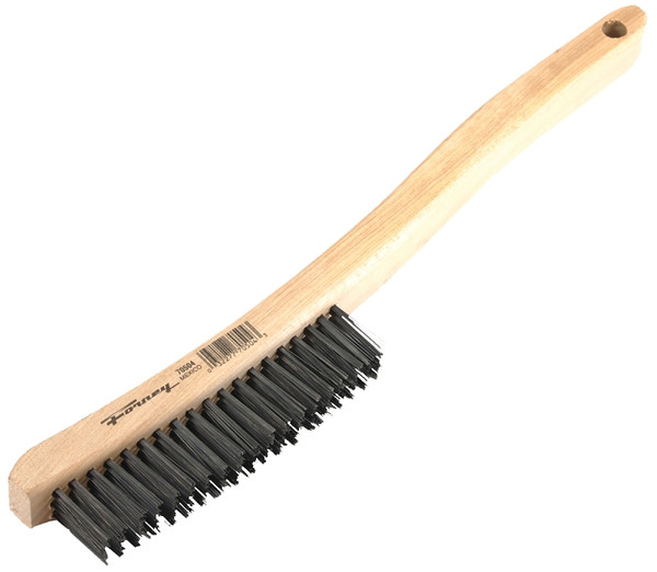 Forney 70504 Scratch Brush, 0.014 in L Trim, Carbon Steel Bristle [SKU: ORG8911000]