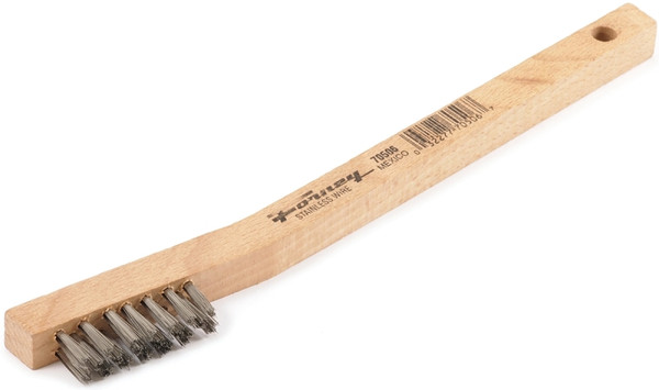Forney 70506 Scratch Brush, 0.006 in L Trim, Stainless Steel Bristle [SKU: ORG8911042]