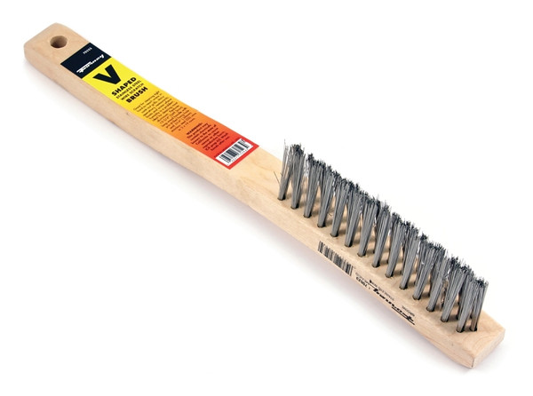 Forney 70523 Scratch Brush, 0.014 in L Trim, Stainless Steel Bristle [SKU: ORG8914988]