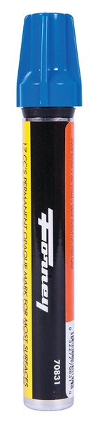Forney 70831 Paint Marker, XL Tip, Blue [SKU: ORG8915167]