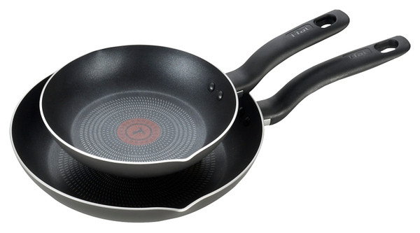 T-fal B167S284 Saute Pan Cookware Set, Aluminum, Gray, Ergonomic Handle [SKU: ORG8302440]