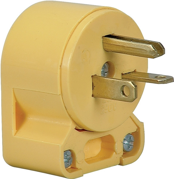 Eaton Wiring Devices 4509AN-BOX Electrical Plug, 2 -Pole, 20 A, 250 V, NEMA: NEMA 6-20, Yellow [SKU: ORG6088470]