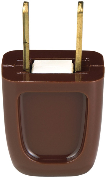 Eaton Wiring Devices BP2601-6B-SP Electrical Plug, 2 -Pole, 10 A, 125 V, NEMA: NEMA 1-15, Brown [SKU: ORG3444262]