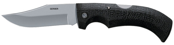 GERBER 46069 Folding Knife, 3.76 in L Blade, 420HC Stainless Steel Blade, Comfort Grip, Tacky Handle, Black Handle [SKU: ORG9368549]