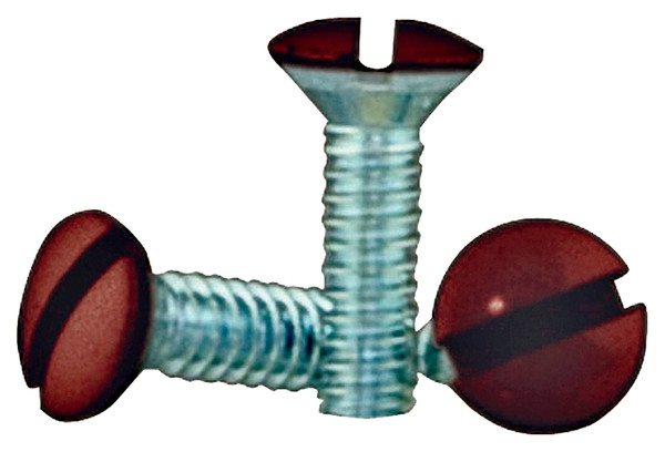 Eaton Wiring Devices BP231B-SP Wallplate Screw, 1/2 in L, Metal [SKU: ORG7770514]