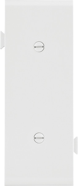 Eaton Cooper Wiring STC14W Wallplate, 1.9 in L, 4.84 in W, 0.23 in Thick, 1 -Gang, Polycarbonate, White [SKU: ORG0535021]