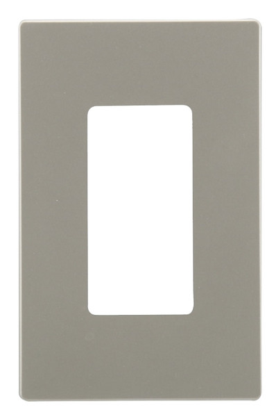 Eaton Wiring Devices Aspire 9521SG Wallplate, 4-1/2 in L, 2-3/4 in W, 1 -Gang, Polycarbonate, Silver Granite [SKU: ORG9891508]