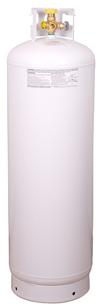 Worthington 282170 Propane Cylinder, 100 lb Tank, Steel, White [SKU: ORG5991906]