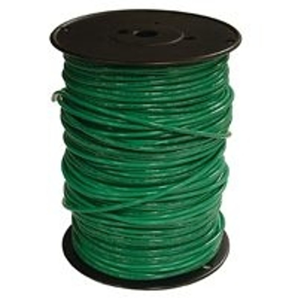 Southwire 6GRN-STRX500 Building Wire, 6 AWG Wire, 1 -Conductor, 500 ft L, Copper Conductor, PVC Insulation [SKU: ORG7321482]