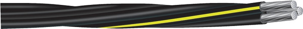 Southwire 4/0 4/0 4/0 URD Building Wire, #4/0 AWG Wire, 3 -Conductor, 500 ft L, Aluminum Conductor, Yellow Sheath [SKU: ORG6422372]