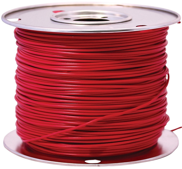 CCI 55667423 Primary Wire, 18 AWG Wire, 1-Conductor, 60 VDC, Copper Conductor, Red Sheath, 100 ft L [SKU: ORG7116320]