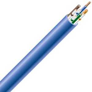 Southwire 56917749 Plenum Cable, 24 AWG Wire, 4 -Conductor, Copper Conductor, FEP Insulation, PVC Sheath, 300 V [SKU: ORG6444020]