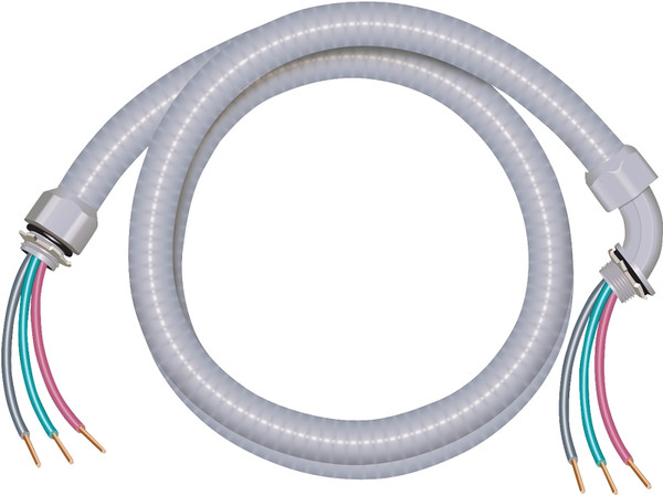 Southwire 55189301 Flexible Whip, 10 AWG Cable, Copper Conductor, THHN Insulation [SKU: ORG5647599]
