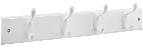 National Hardware B8170 S827-121 Hook Rail, 4-Hook, Wood [SKU: ORG7173354]