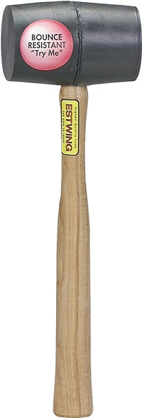 Estwing DH-18 Mallet, 18 oz Head, Deadhead, Rubber Head, 15 in OAL [SKU: ORG6782437]