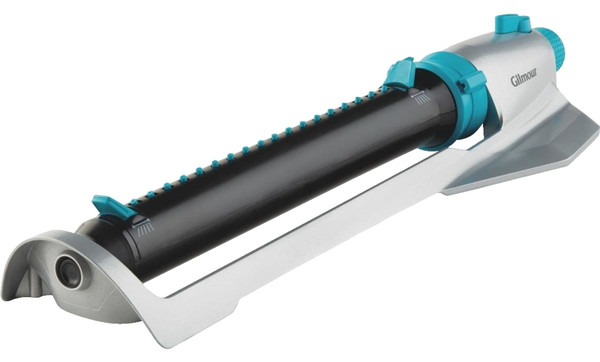 Gilmour 883033-1001 Oscillating Sprinkler, 3/4 in Connection, GHT, Rectangular, Metal [SKU: ORG0852962]