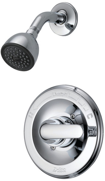 Peerless 132900 Shower Faucet, 2 gpm, 2-5/8 in Showerhead, Brass, Chrome Plated, Lever Handle, 1-Handle [SKU: ORG3336005]